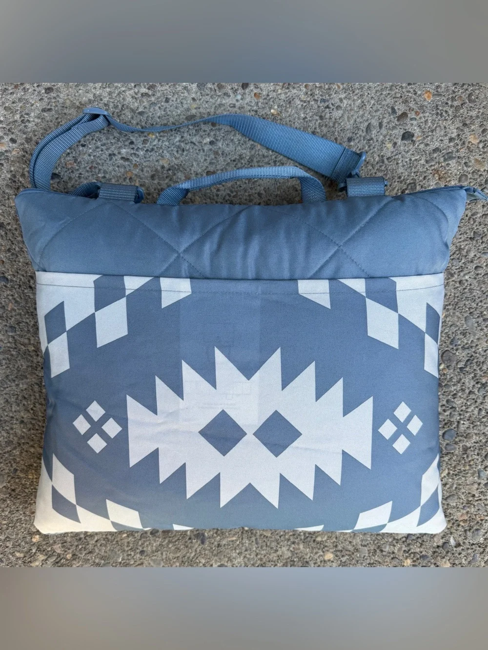 Pendleton Outdoor Packable Folding Blanket Pillow Picnic Camping Festival 60x72”